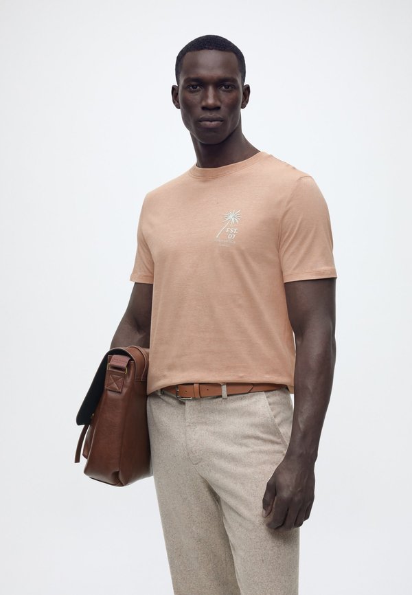 TOM TAILOR DENIM FINE STRIPE PRINTED T-SHIRT