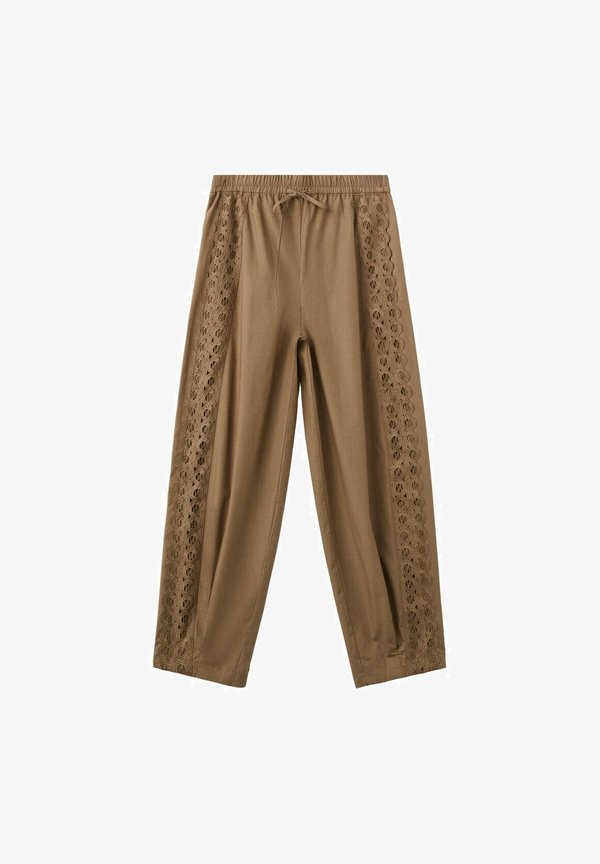 Mango ADULT - Trousers - khaki