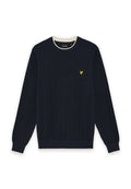 Lyle & Scott MID TIPPED CREW NECK