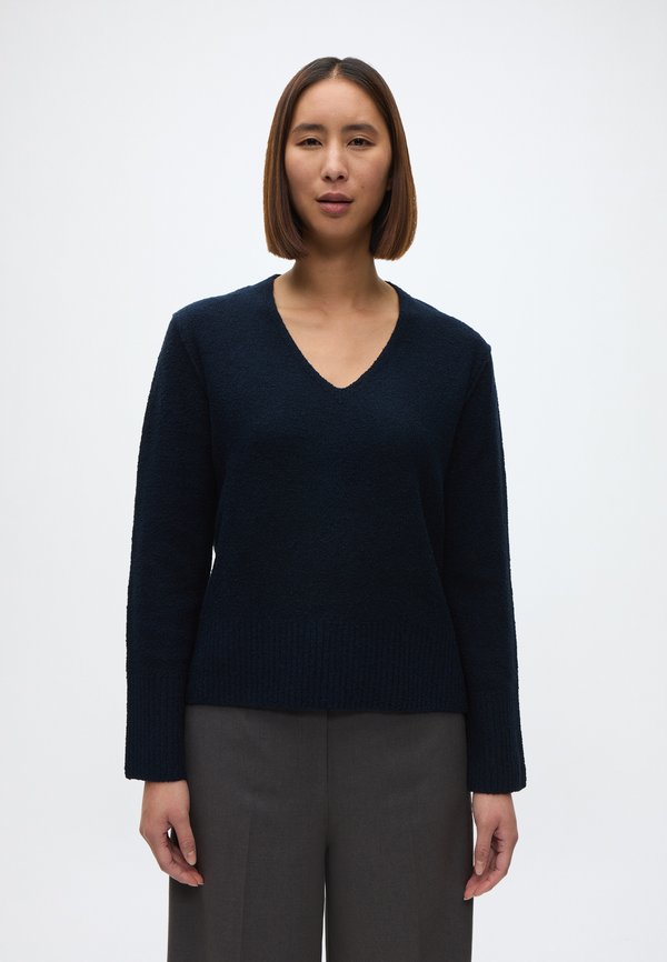 TOM TAILOR KNIT BOUCLE V-NECK