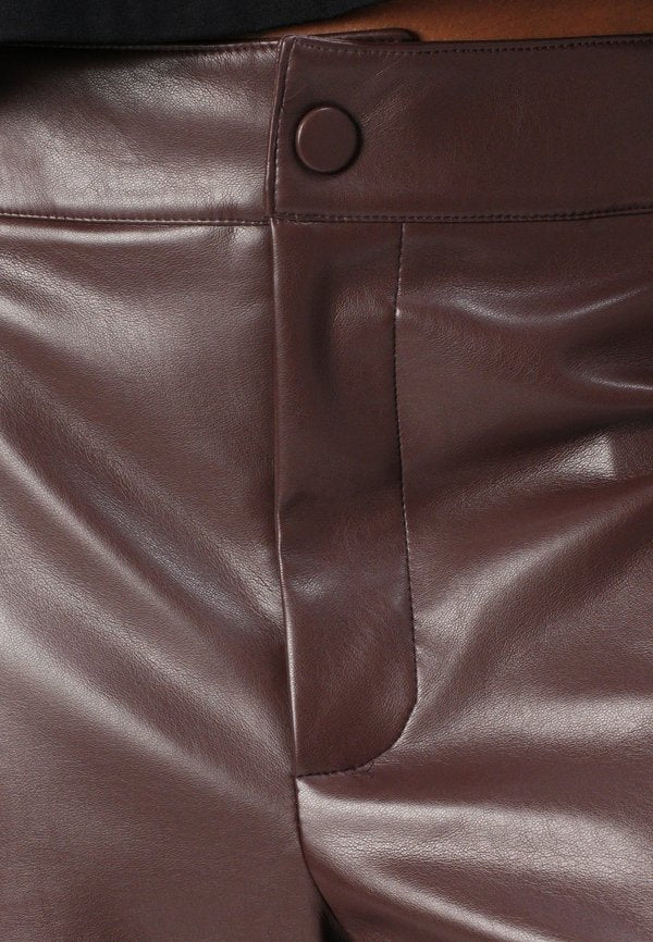 TWINSET COATED TROUSERS