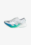adidas Performance ADIZERO ADIOS PRO 4 - Road running shoes - crystal white   matte silver   glory green