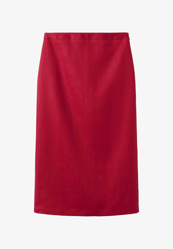 Mango ADULT - Pencil skirt - red
