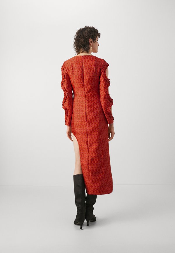 Psychedelic Overdose RUFFLE DRESS
