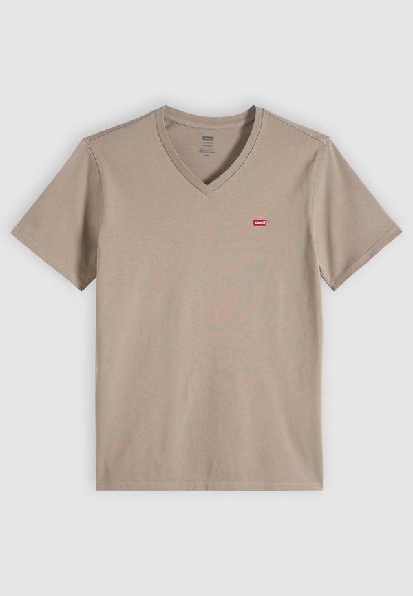 Levi's® V-NECK - Basic T-shirt - brindle