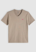 Levi's® V-NECK - Basic T-shirt - brindle