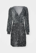 Vero Moda VMBELLA VNECK SHORT DRESS
