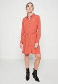 Vero Moda VMELINA LS SHIRT DRESS WVN LT