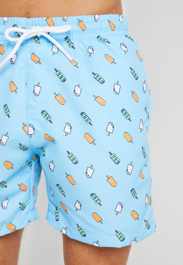 Urban Classics PATTERN SWIM SHORTS