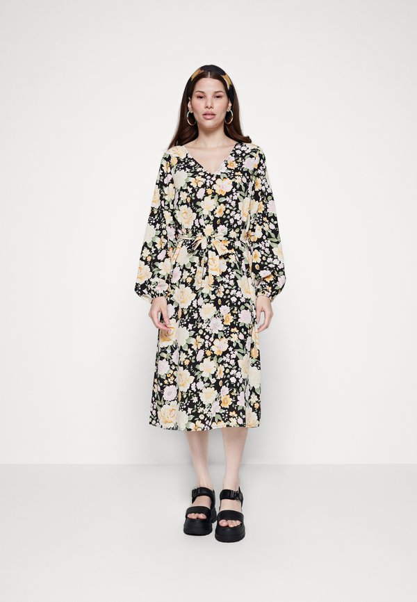 VILA VIBLAIR V NECK BELT DRESS