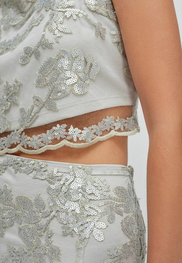 Next SEQUIN TIE BACK CO ORD