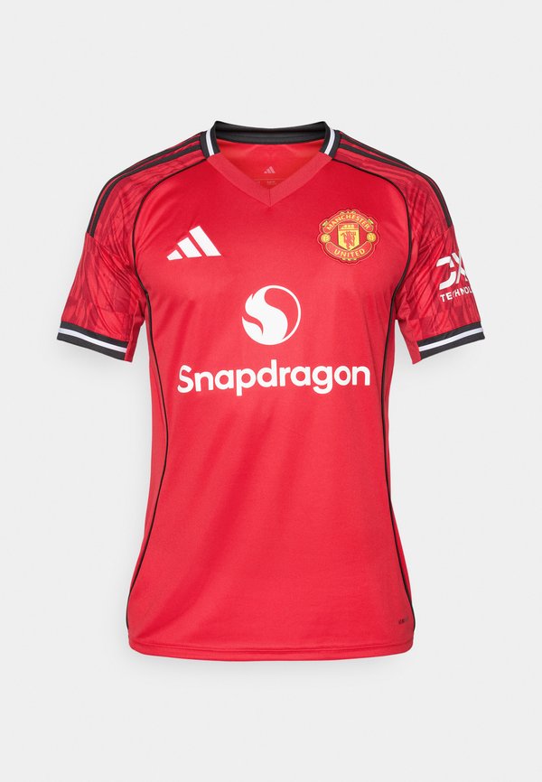 adidas Performance MANCHESTER UNITED 25/26 HOME JERSEY - Club wear - red