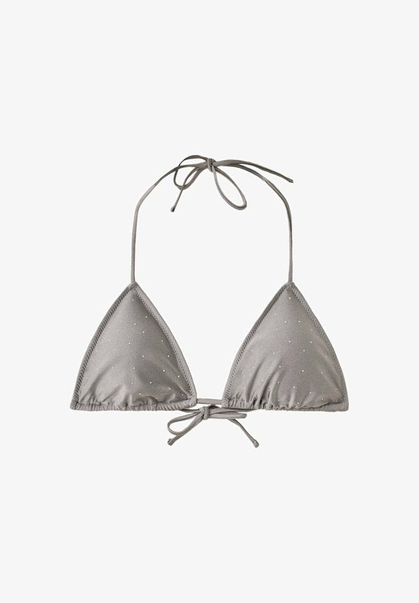 Mango ADULT - Triangle bra - grey