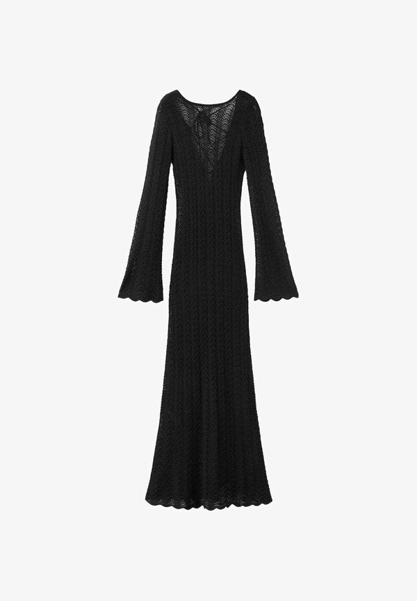Mango ADULT - Maxi dress - zwart