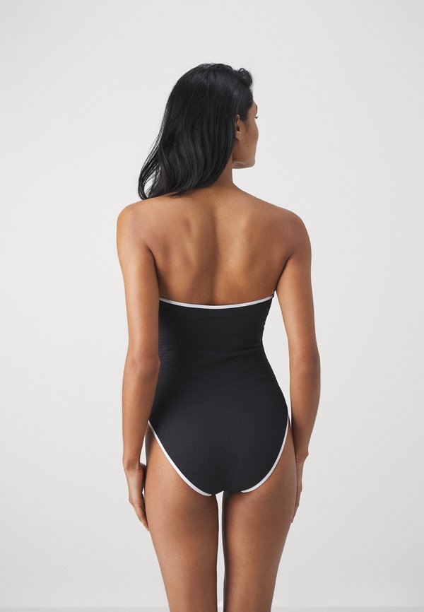 Seafolly BEACH BOUND RING FRONT BANDEAU ONE PIECE