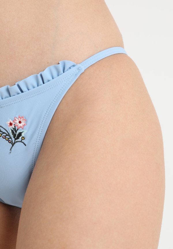 Topshop FLORAL FRILL EMBROIDED