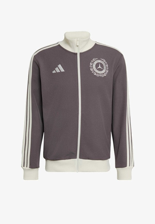 adidas Performance Zip-up sweatshirt - granite   off white
