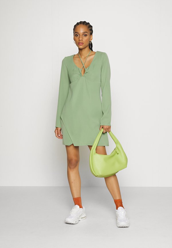 NA-KD KEYHOLE DETAIL MINI DRESS