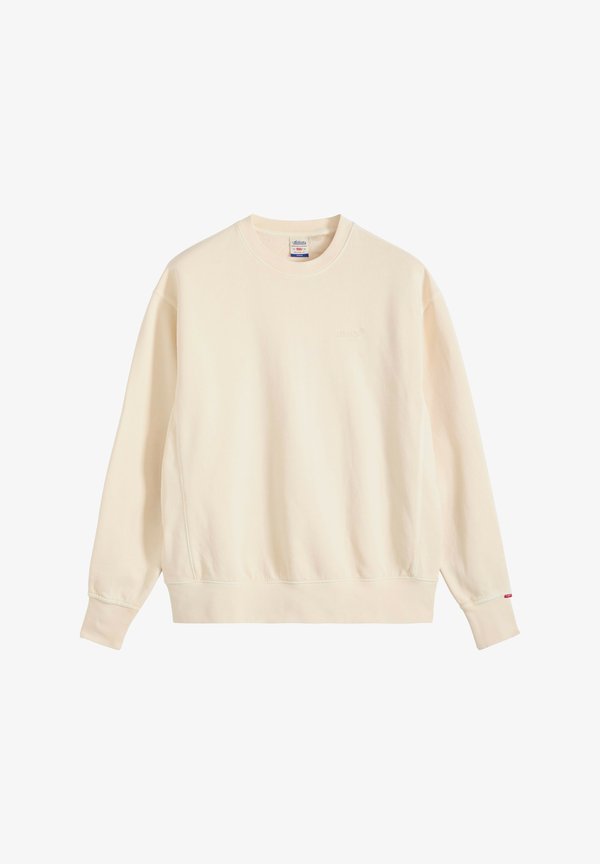 Levi's® AUTHENTIC CREW DYE JALAPENO  - Sweatshirt - garment dye jalapeno - yellows -