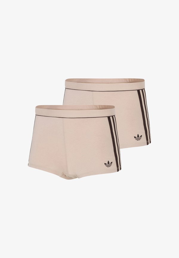 adidas Originals ADICOLOR COMFORT FLEX 2-PACK - Boyshorts - stone