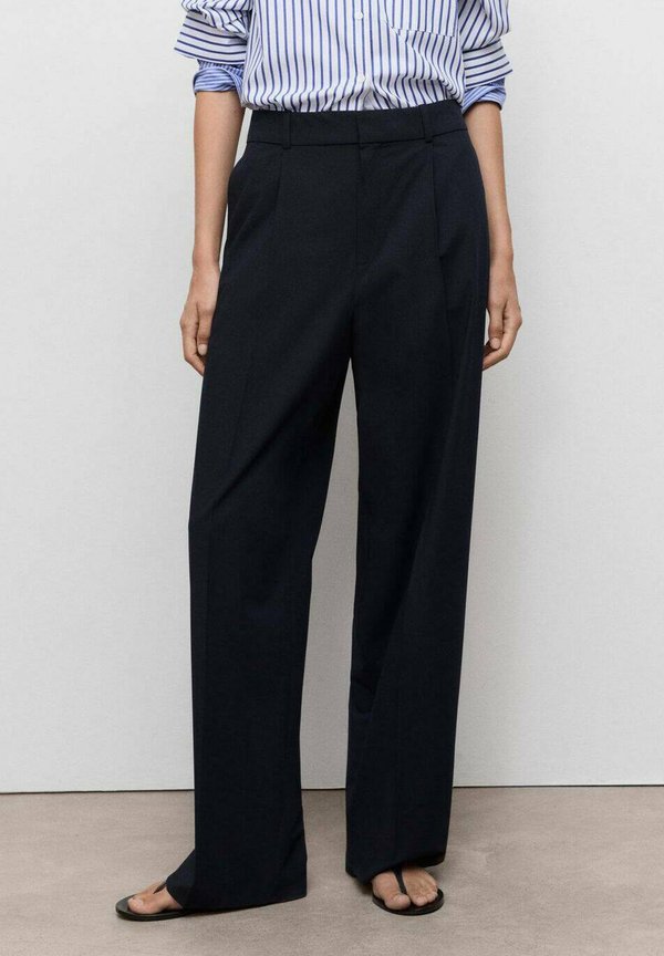 Mango Trousers - royal blue