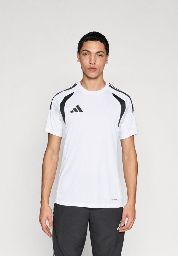 adidas Performance Sports T-shirt - white/black