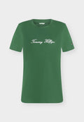 Tommy Hilfiger SCRIPT  - Print T-shirt - deep evergreen