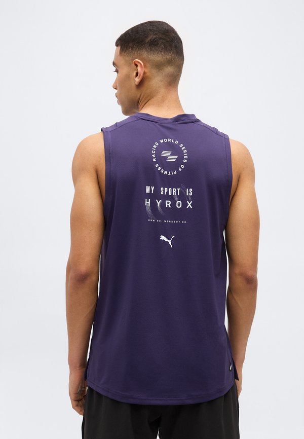 Puma PUMA X HYROX TRAINING TANK - Top - deep plum