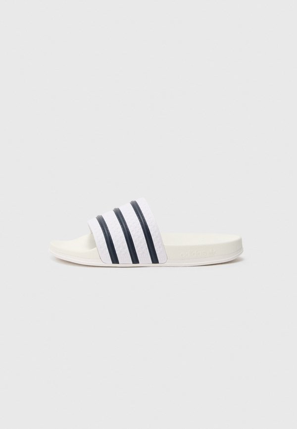 adidas Originals ADILETTE OG UNISEX - Mules - white/collegiate navy
