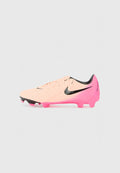 Nike Performance PHANTOM GX 2 ACADEMY FG/MG - Firm-ground football boots - crimson tint/black/pink blast