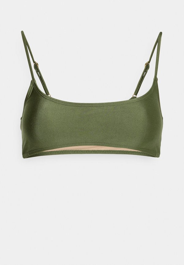 Cotton On Body SCOOP CROP BIKINI TOP/TIESIDE CHEEKY BIKINI BOTTOM SET