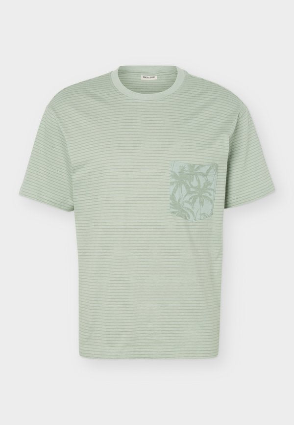 Only & Sons ONSFRED STRIPE LIFE LEAF TEE