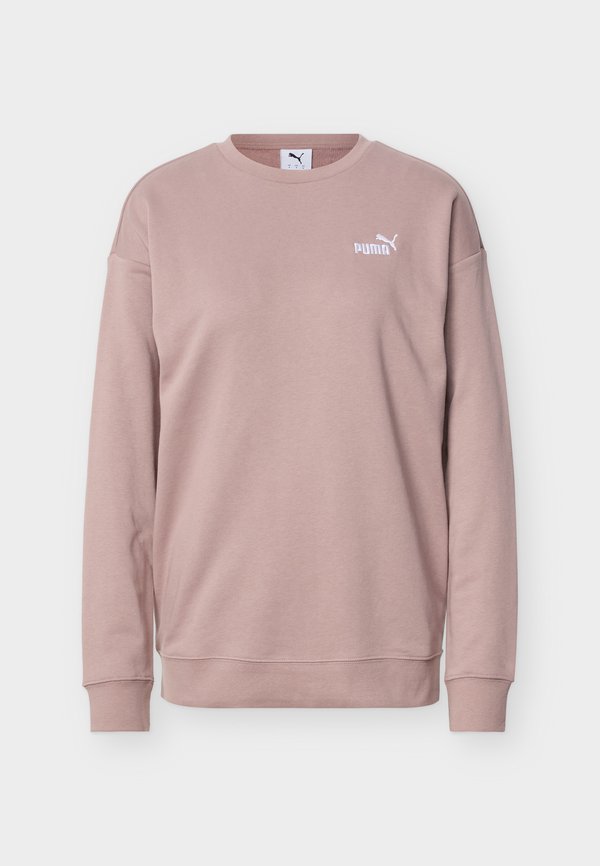 Puma SMALL LOGO RELAXED CREW - Sweatshirt - sandstone