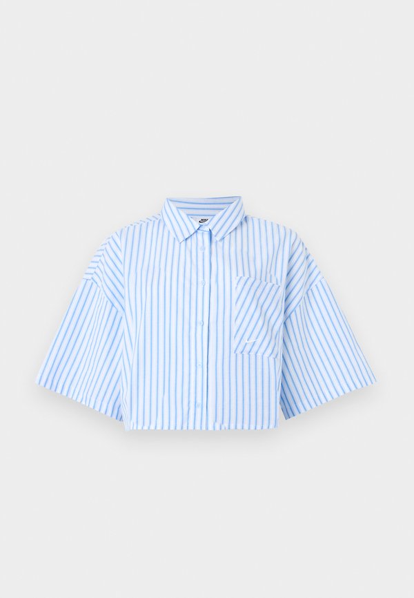 Nike Sportswear Button-down blouse - light blue