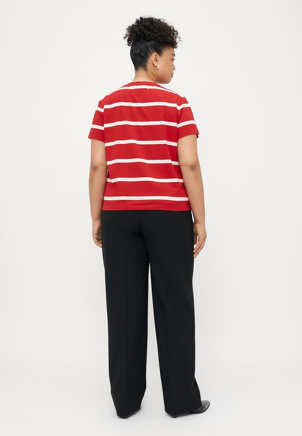 Tommy Hilfiger Curve CURVE LOGO EMBROIDERY JERSEY CREW NECK T-SHIRT