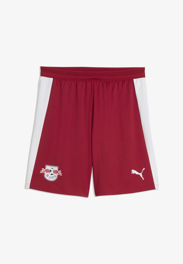 Puma RB LEIPZIG TRAININGSSHORTS - Tracksuit bottoms - dark crimson- white