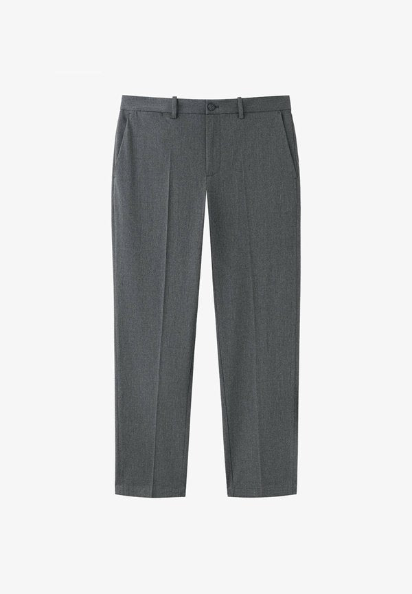 Mango ADULT - Trousers - mottled grey