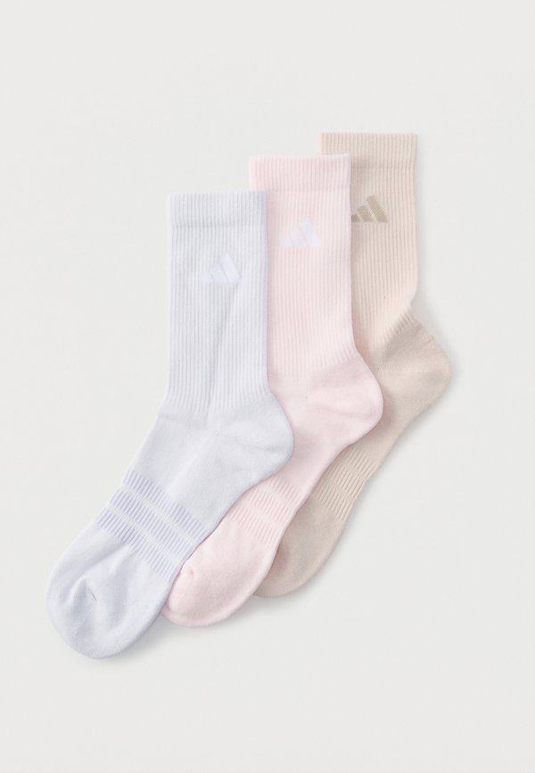 adidas Performance 3 PACK UNISEX - Sports socks - putty mauve/distilled pink/frozen purple/wonder beige