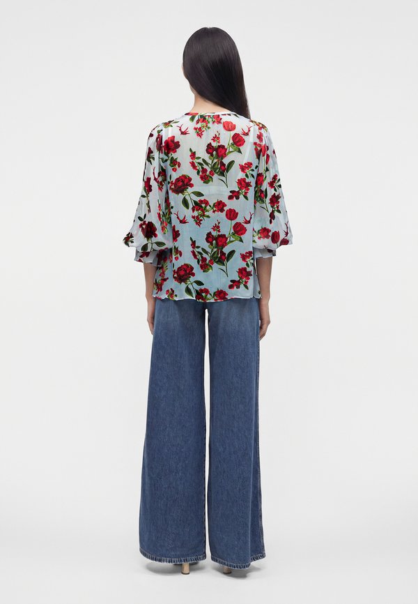 Alice + Olivia MORANNE TIE RUFFLE