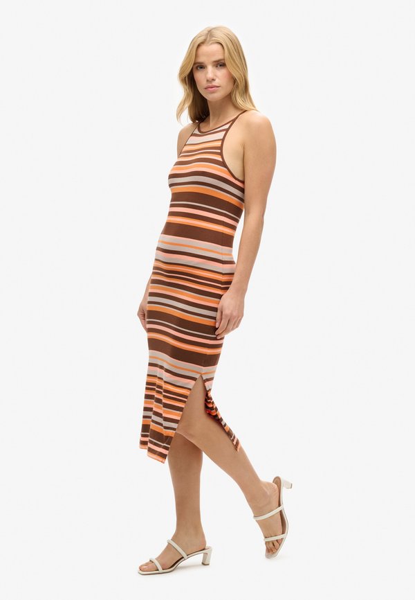 Superdry & Co STRIPE CAMI MIDI