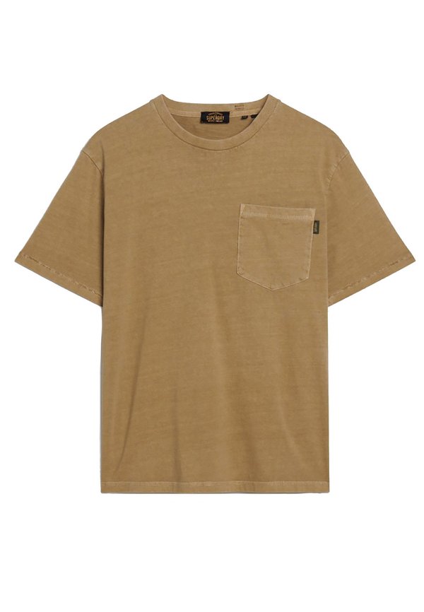 Superdry & Co CONTRAST STITCH POCKET WASHED CAPPUCCINO