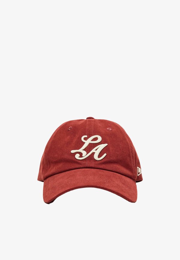 Bershka EMBROIDERED - Cap - bordeaux