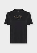 Calvin Klein Jeans CLASSIC RESORT FOIL LOGO - Print T-shirt - black
