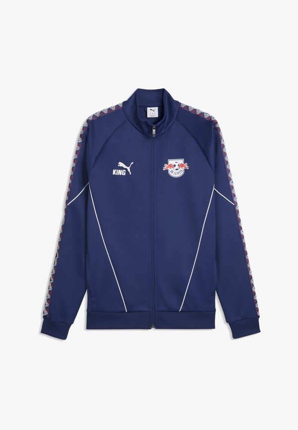 Puma RB LEIPZIG KING ANTHEM JACKE MIT REISSVERSCHLUSS - Training jacket - blue jewel- white