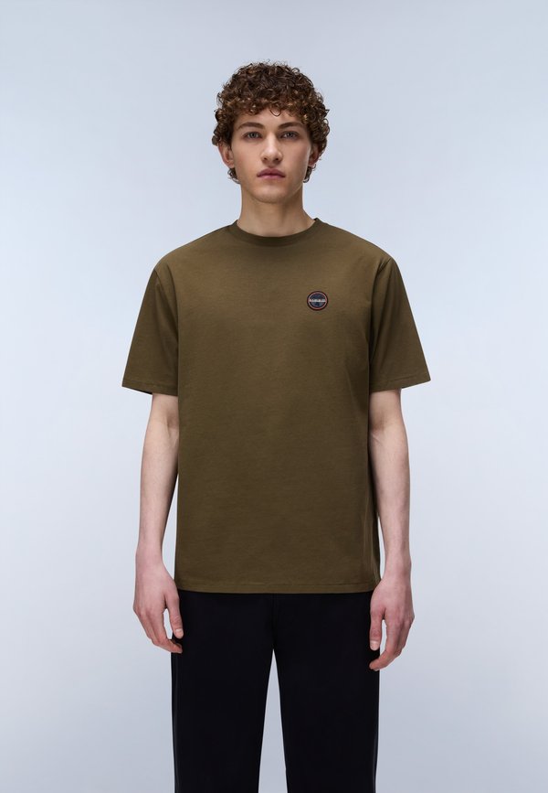 Napapijri BADGE JERSEY SHORT SLEEVE