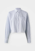 rag & bone MARIN CROPPED STRIPED