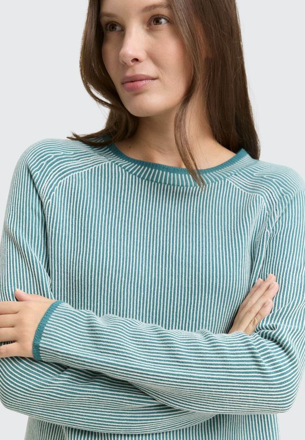 TOM TAILOR PULLOVER MIT RUNDHALSAUSSCHNITT