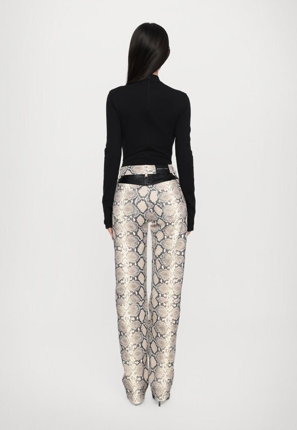 David Koma CRYSTAL CUTOUT BODYSUIT