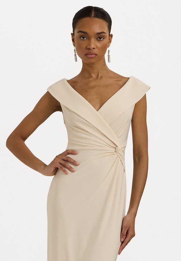 Lauren Ralph Lauren JERSEY OFF THE SHOULDER GOWN