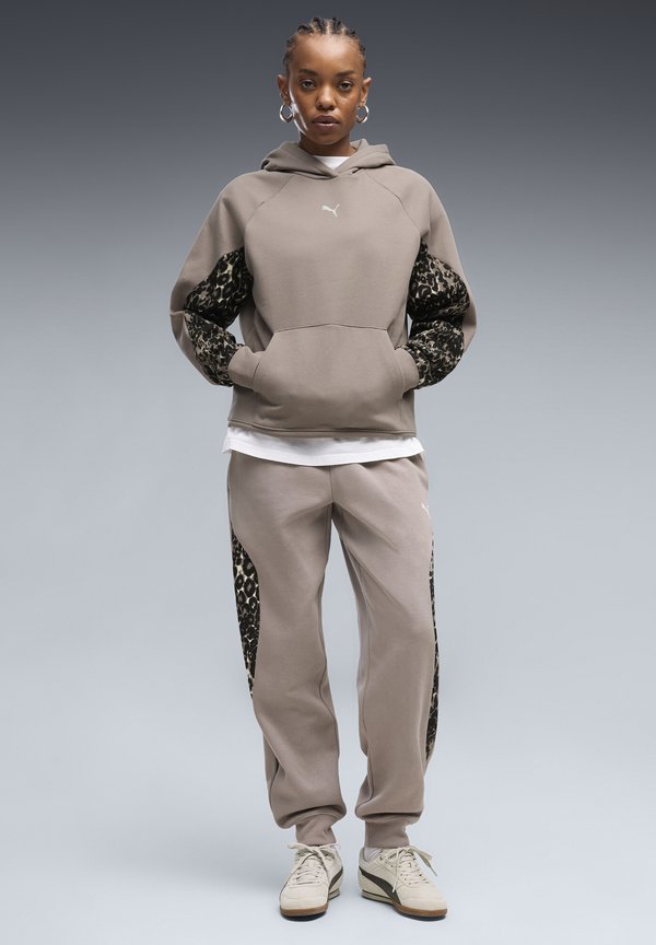 Puma PUMA SPORT ANIMAL STANDARD HOODIE FL - Hoodie - mouse gray